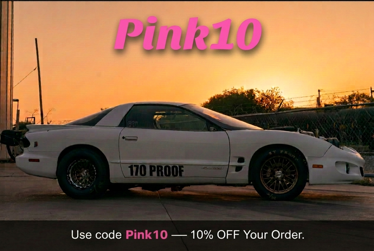 Offer banner with Pink10 written without a space